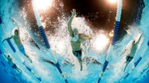 US swimmer Mikssy Franklin won a record of six gold medal at the World Championships in Barcelona.